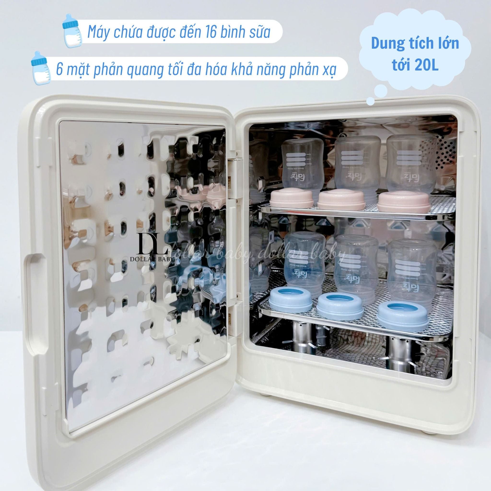  FATZ BABY - Máy tiệt trùng UVC-LED công nghệ Nano Plasma Ion - PLASMAX 9 