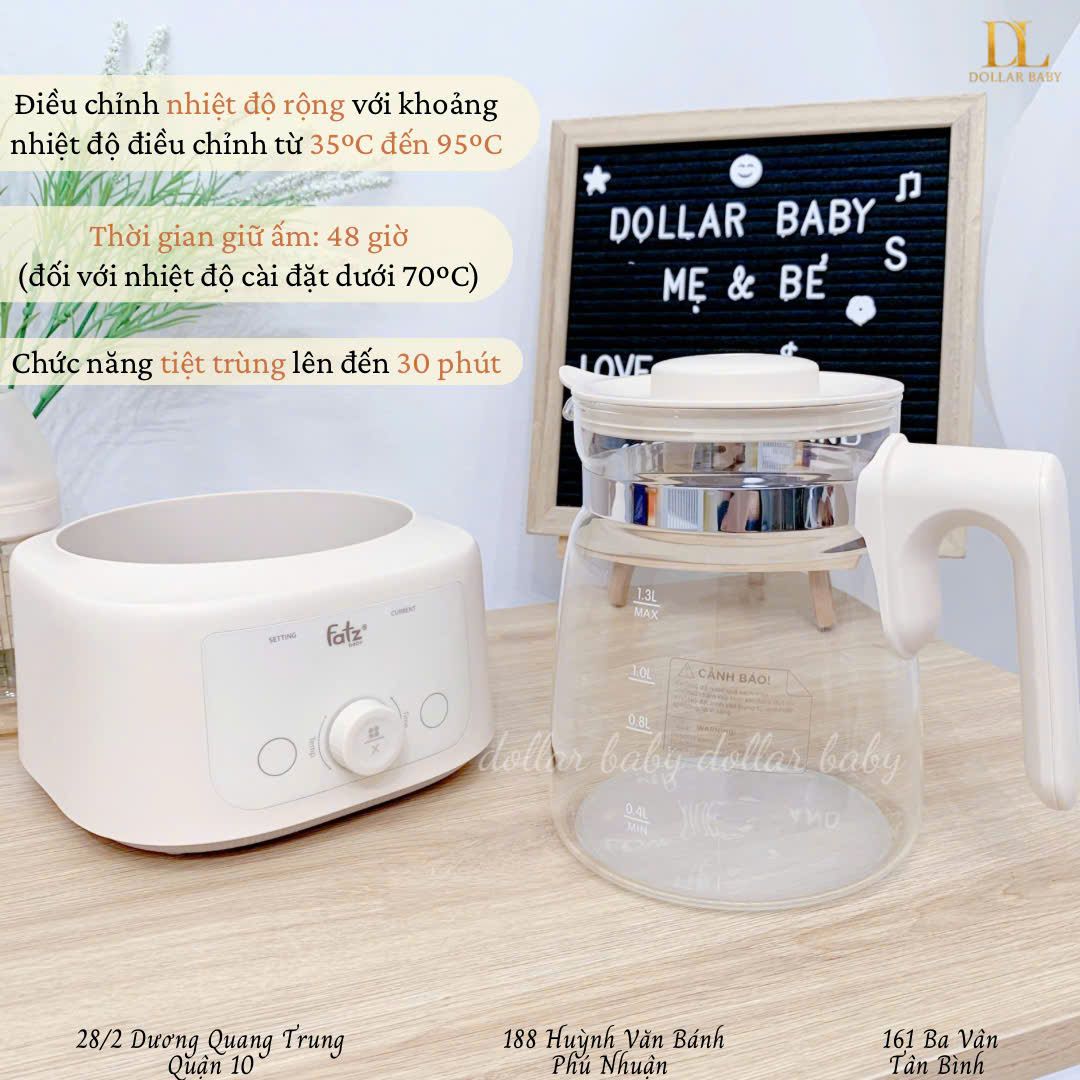  FATZ BABY - Bình đun và hâm nước pha sữa - HiQuick 3 