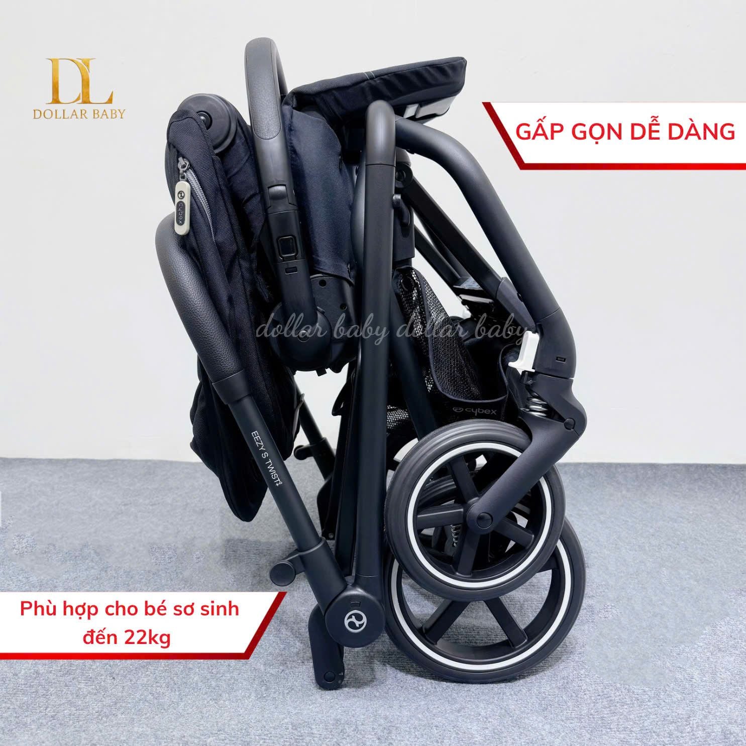  CYBEX Gold - Xe Đẩy 2 Chiều Eezy S Twist+2 