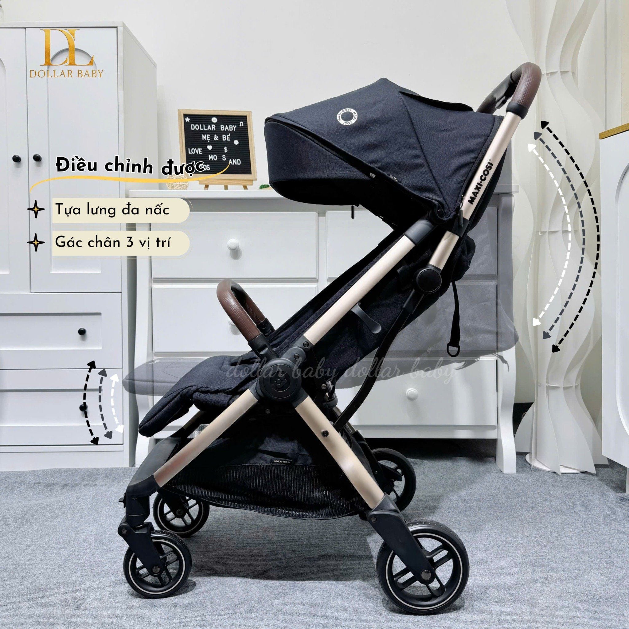  Xe đẩy gấp gọn Maxi-Cosi Eva3 
