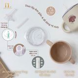  Cốc Tập Uống Silicone Bạch Kim Cao Cấp Dono&Dono 