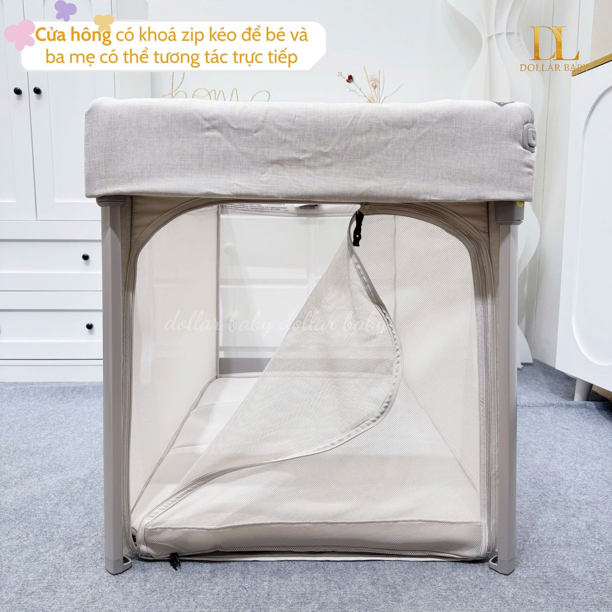  Cũi Vải Gấp Gọn Nuna Paal 