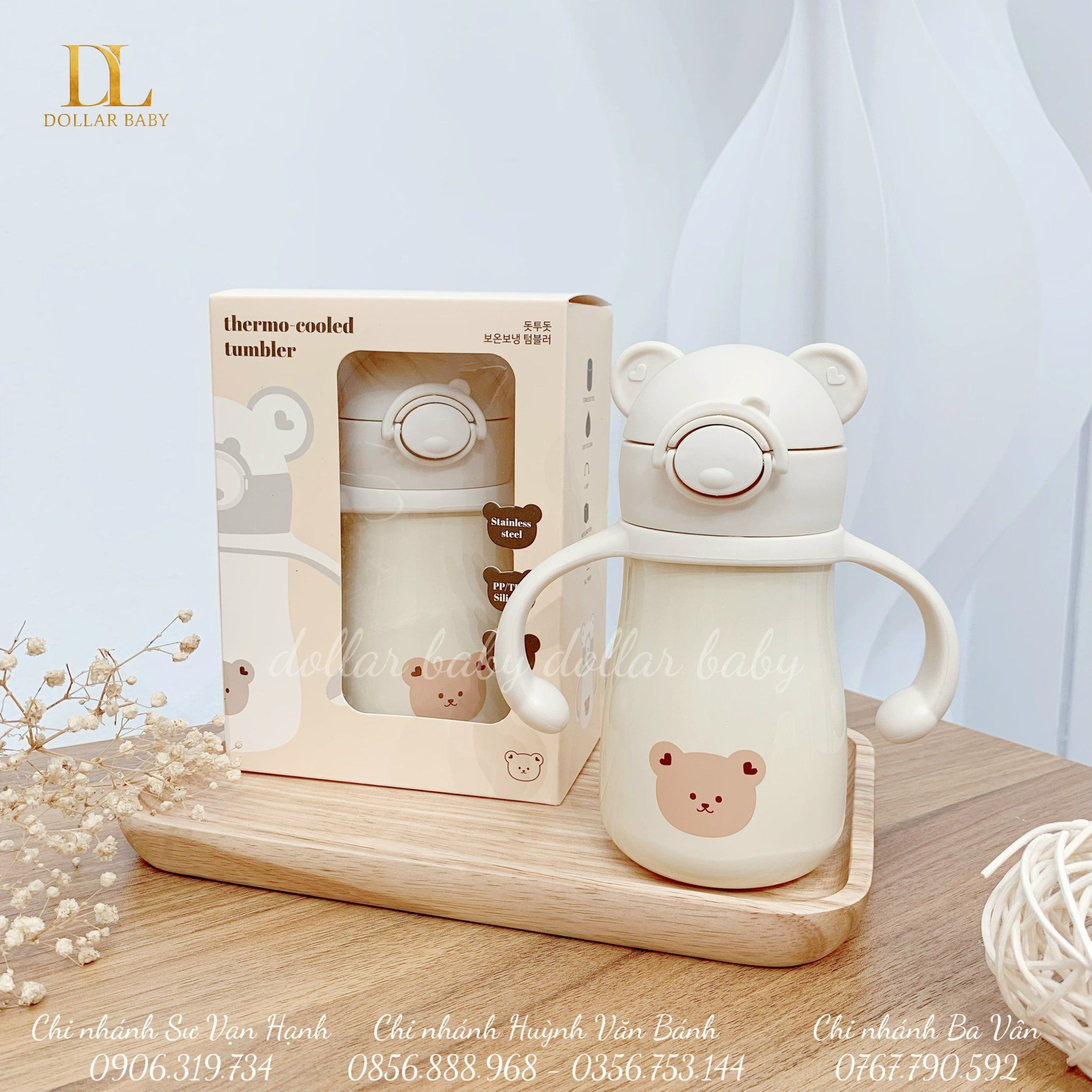  Bình Giữ Nhiệt Dottodot - Có Quả Tạ 