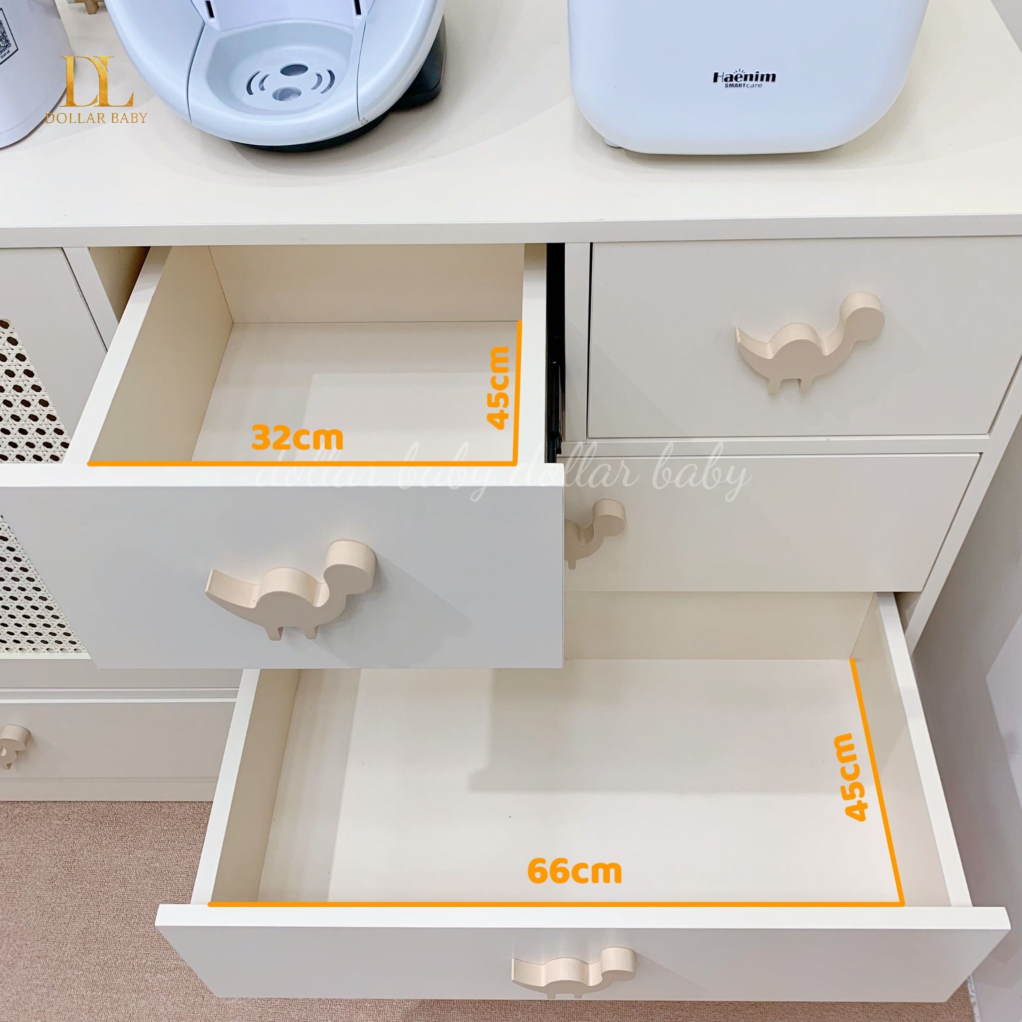  Tủ Gỗ Ngang Cánh Mây Khủng Long Ngăn Kéo Kết Hợp Treo Đồ 