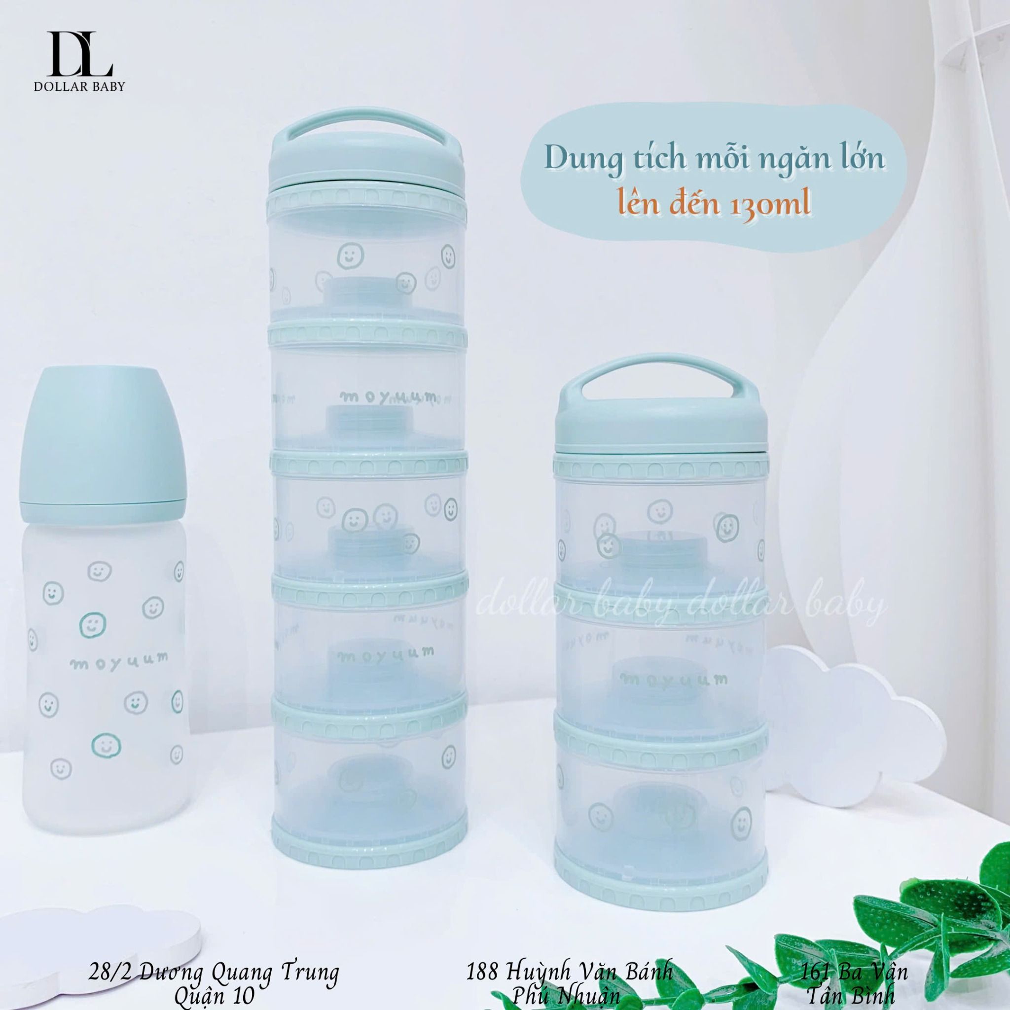  Hộp Chia Sữa Moyuum 
