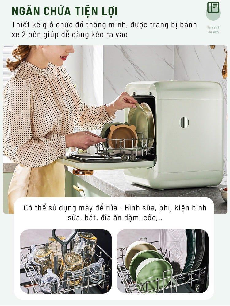  Máy rửa bình cao cấp AGII 03 Hàn Quốc 