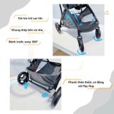  Xe đẩy tích hợp ghế ô tô Baby Trend Sonar Switch 6-in-1 Modular Travel System 