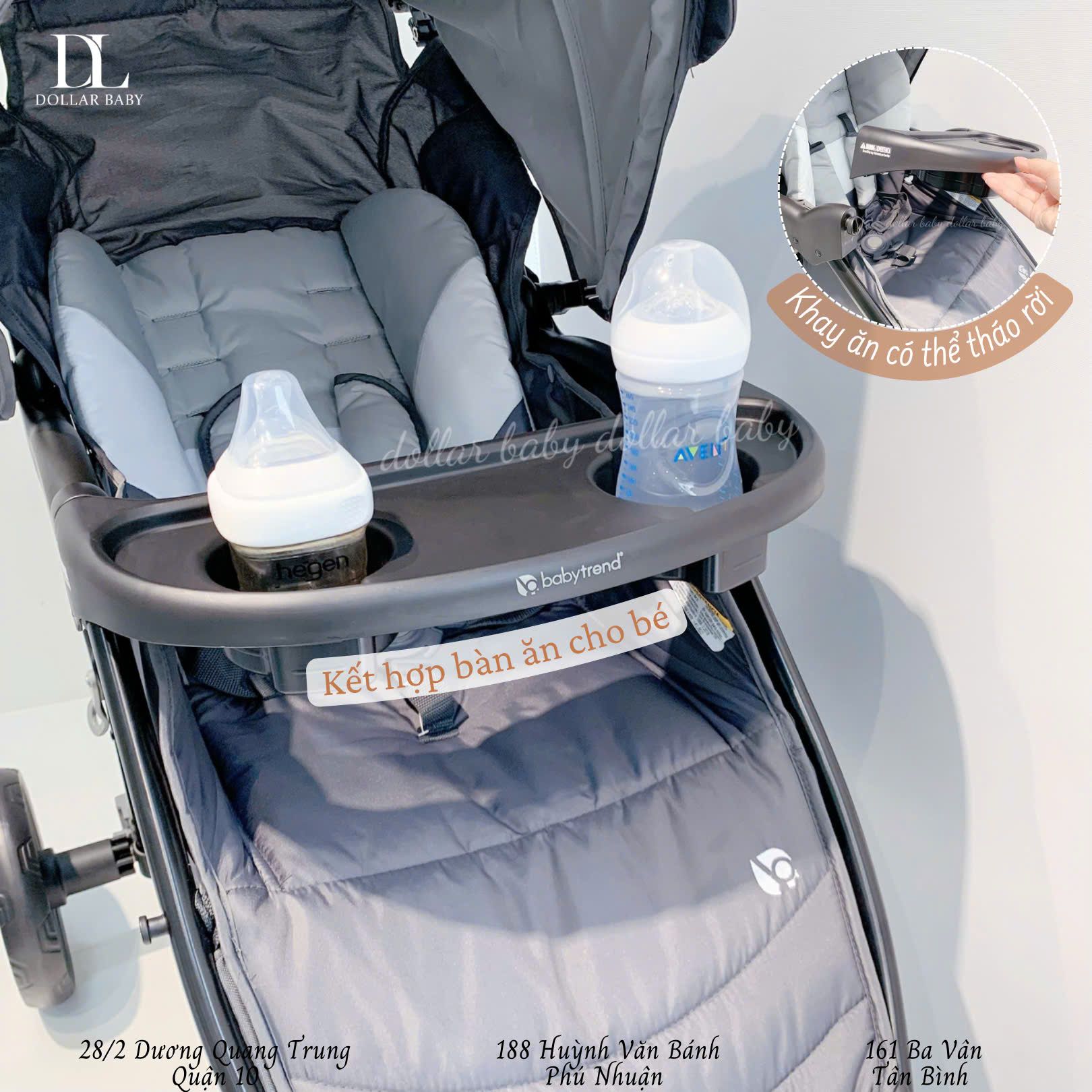  Xe đẩy cho mọi địa hình Baby Trend EZ Ride 