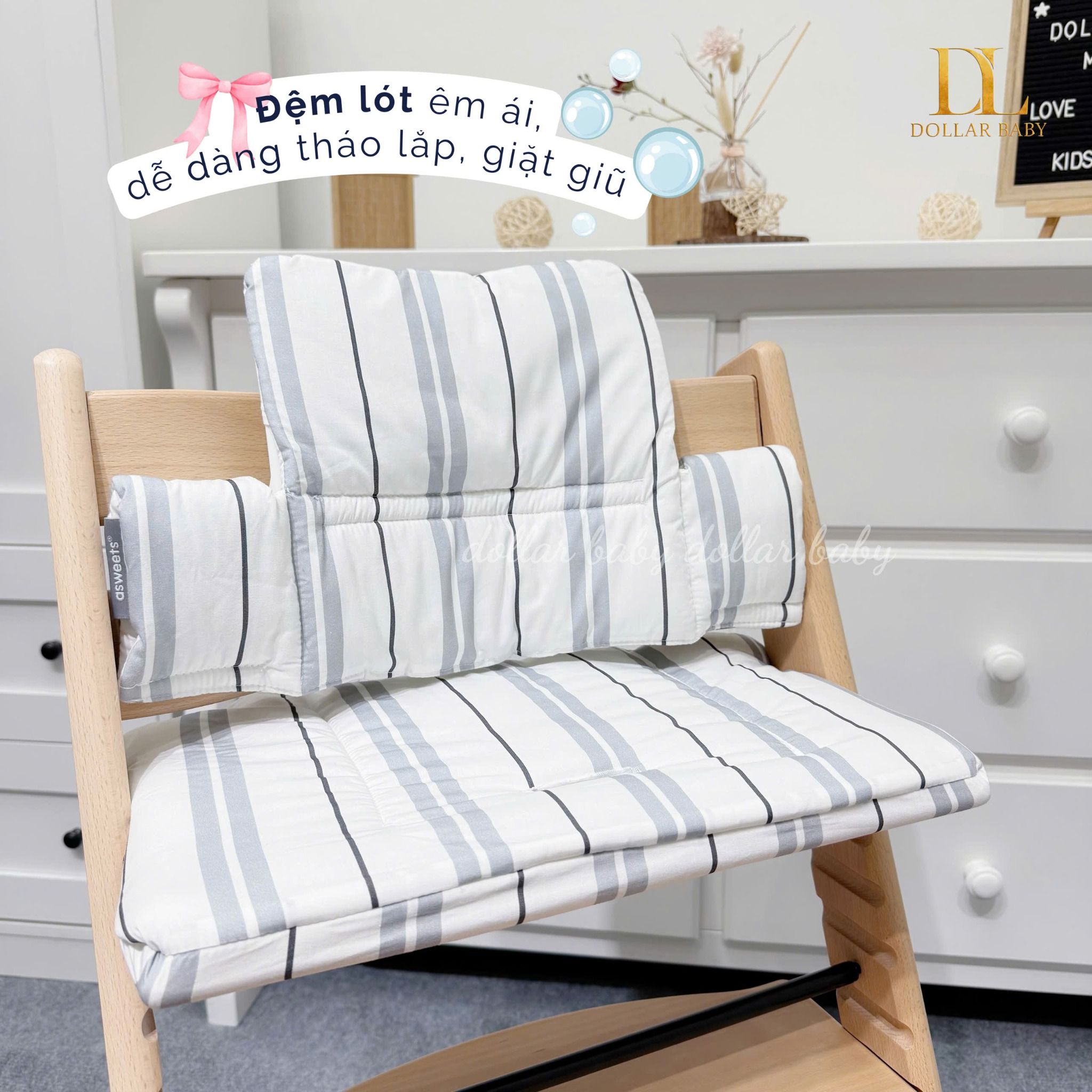  Ghế Ăn Dặm LouLou ( Full Set ) 