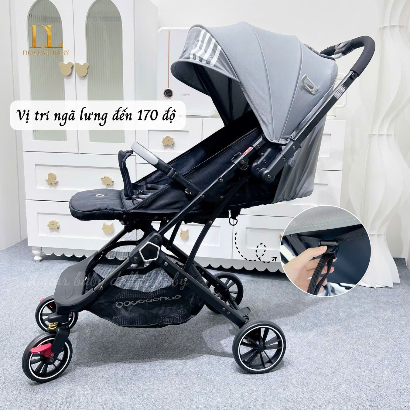  Xe Đẩy Baohao Y8 2 Chiều 