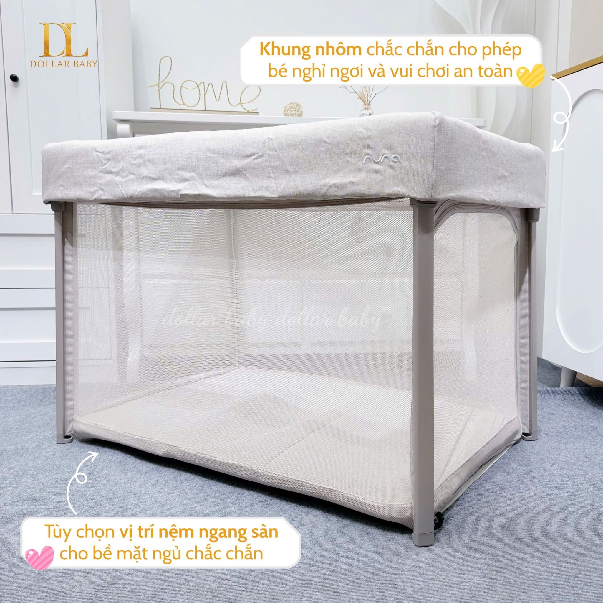  Cũi Vải Gấp Gọn Nuna Paal 