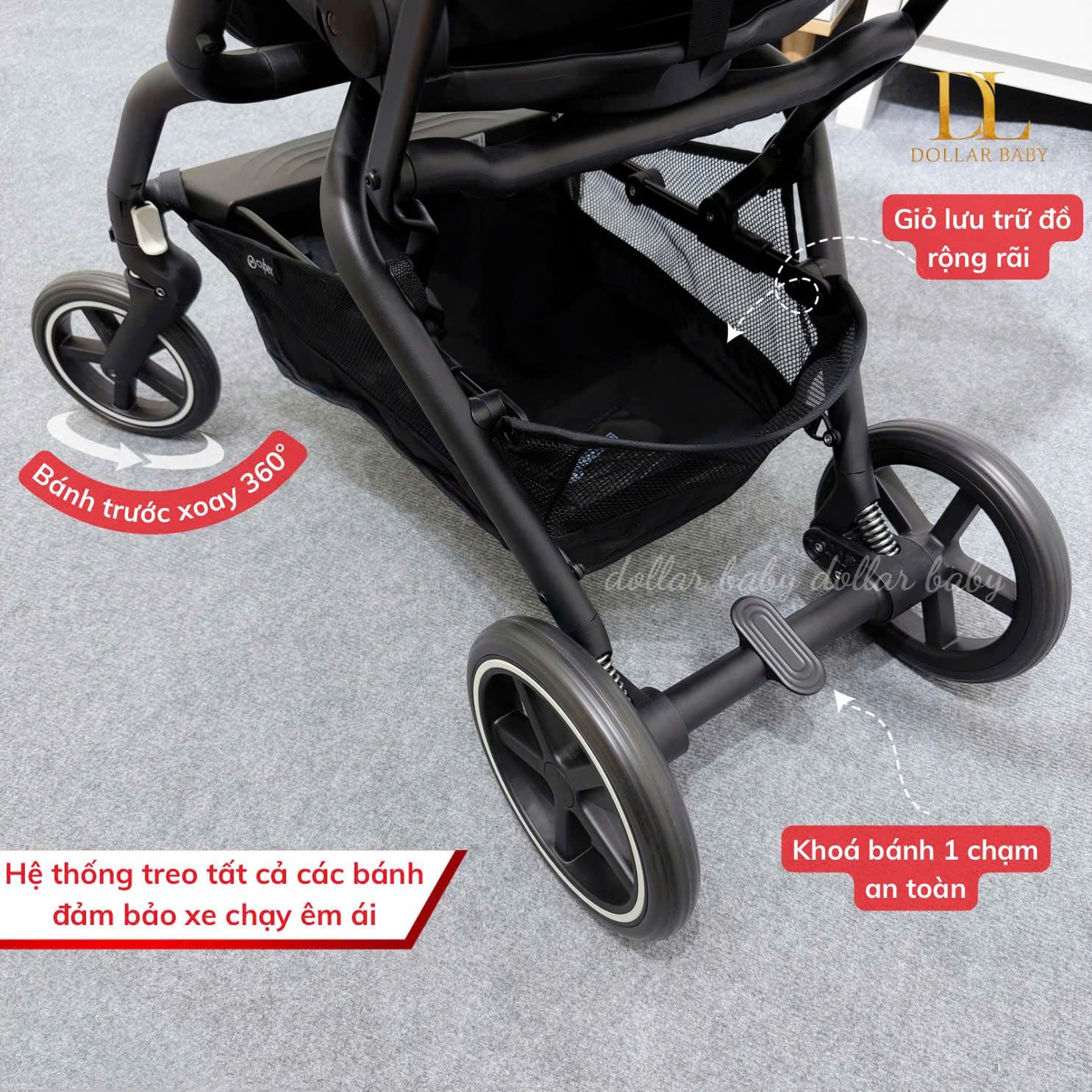  CYBEX Gold - Xe Đẩy 2 Chiều Eezy S Twist+2 