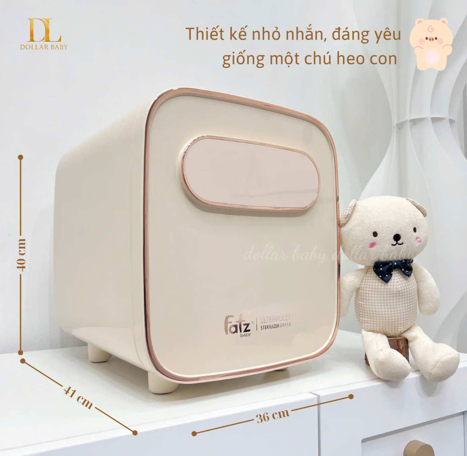  FATZ BABY - Máy Tiệt Trùng Sấy Khô UVC LED - King 6 