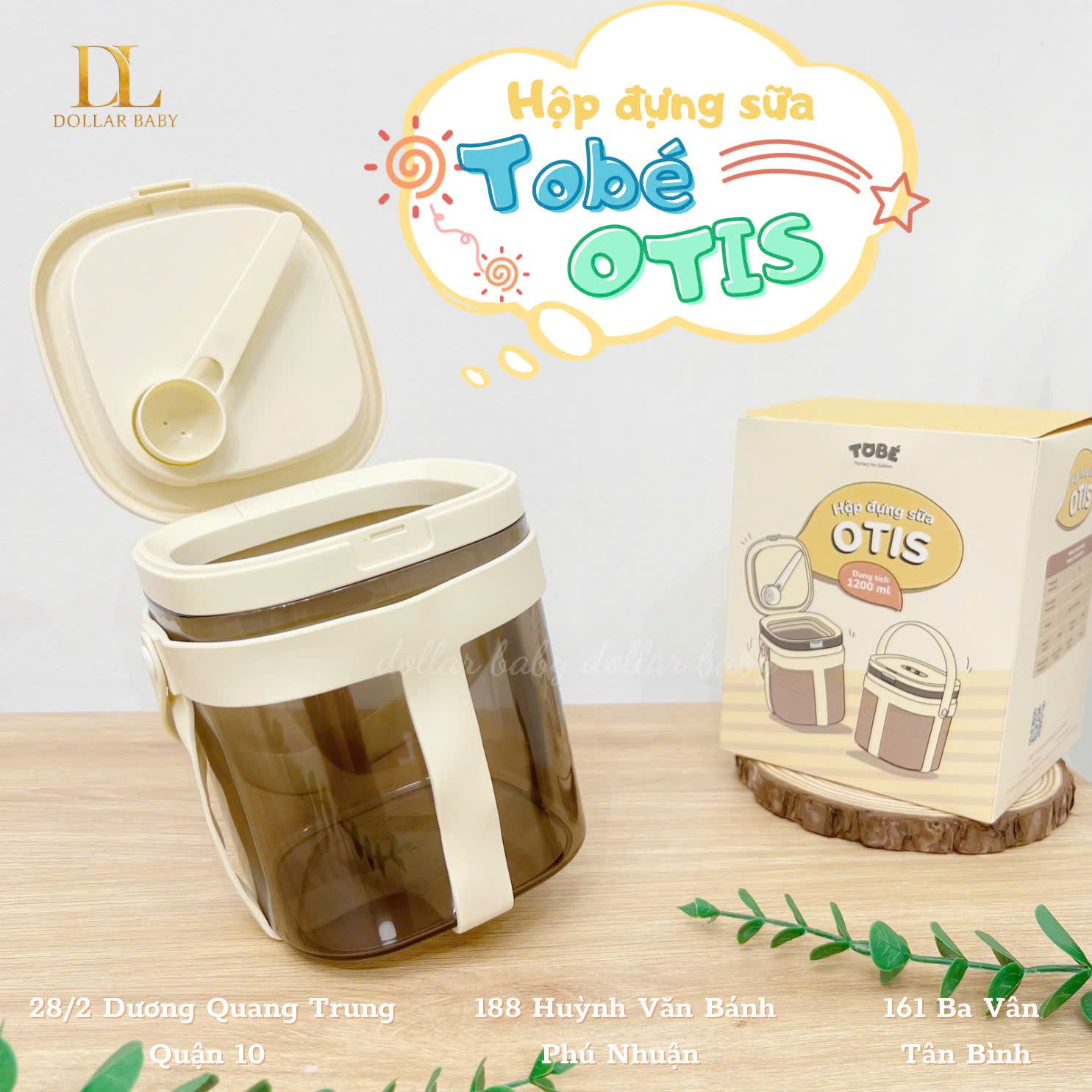  Hộp Đựng Sữa OTIS  - TOBE- MS 1120 