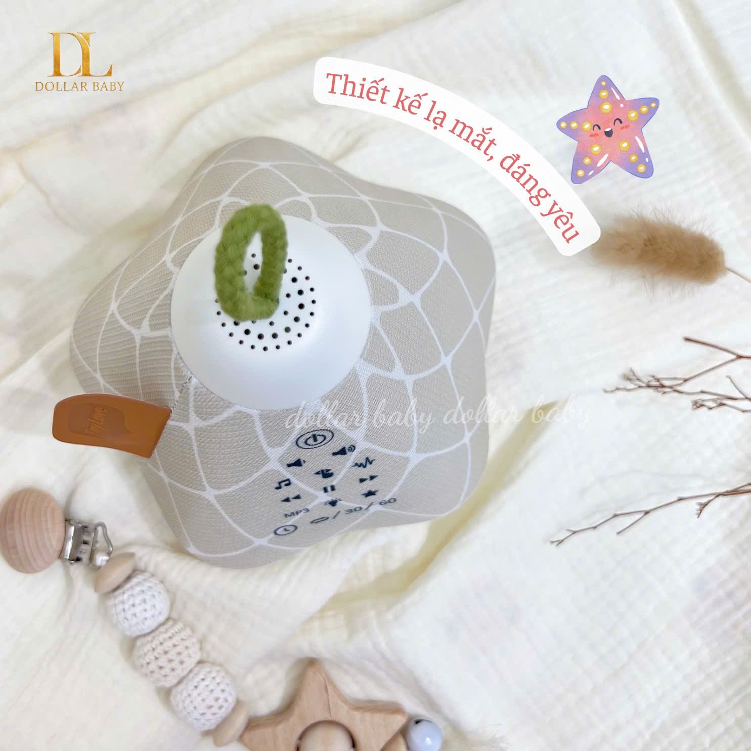  Đèn chiếu sao phát nhạc Tiny love 3in1 - Boho Chic - Tiny Dreamer 