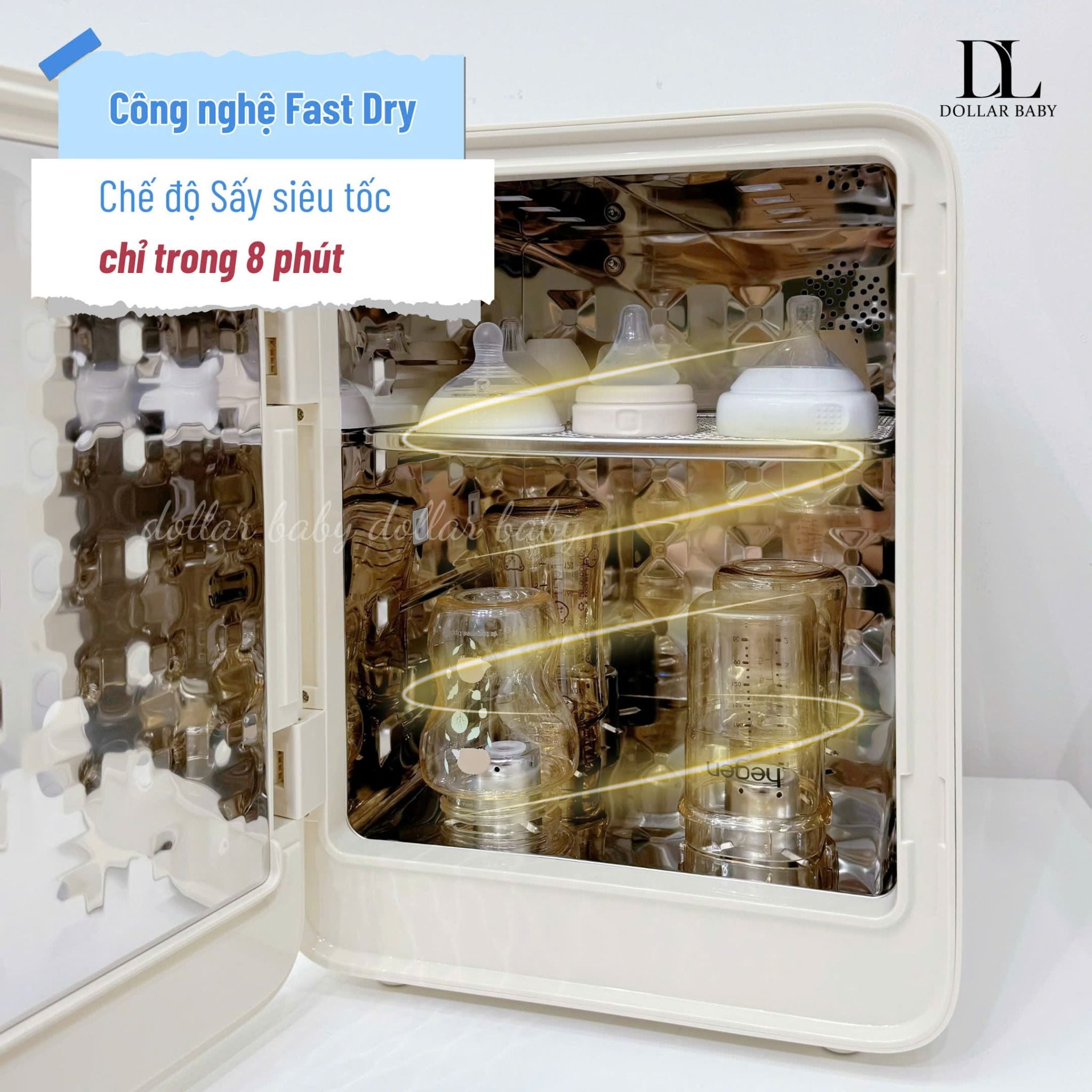  FATZ BABY - Máy tiệt trùng UVC-LED công nghệ Nano Plasma Ion - PLASMAX 9 