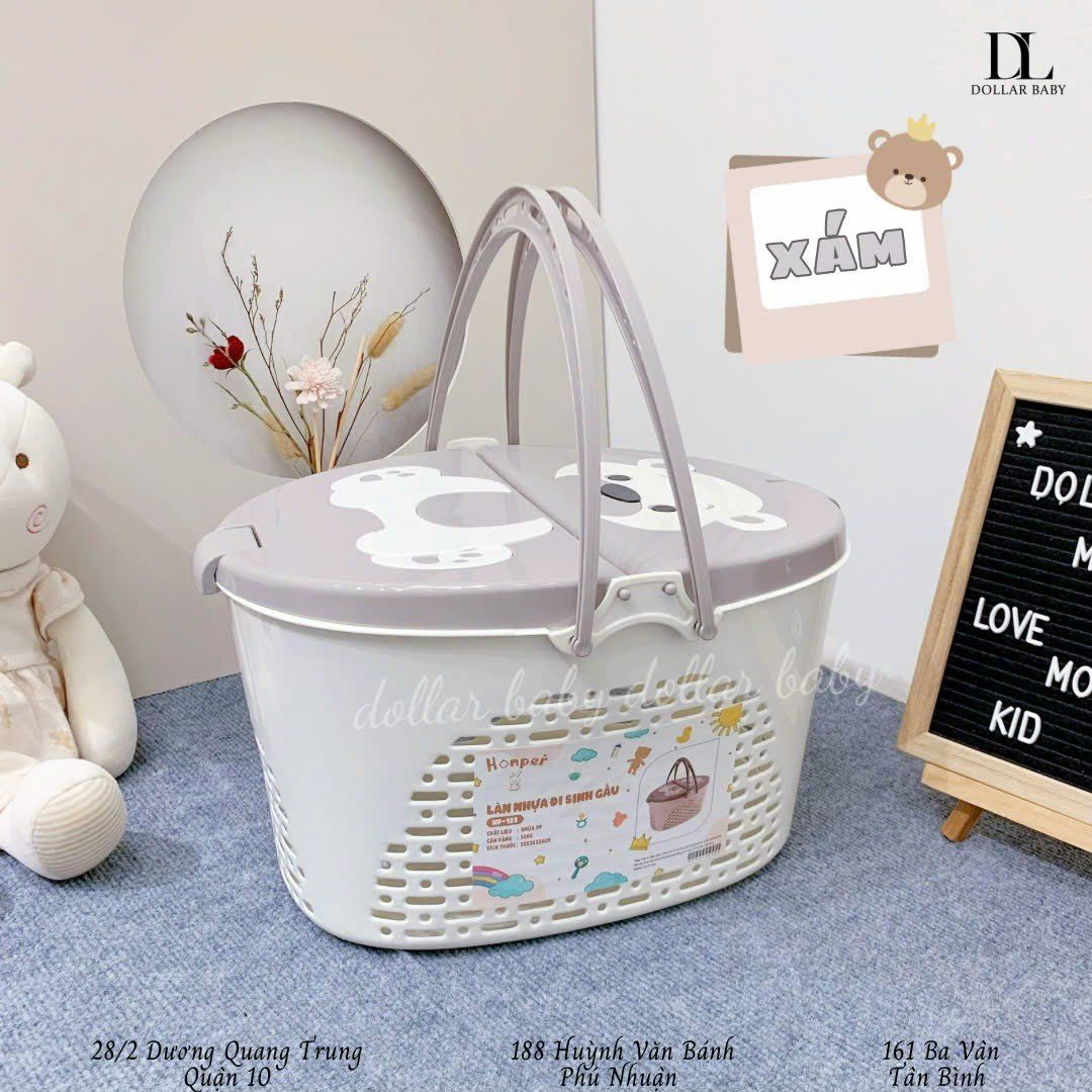  Giỏ đi sinh Gấu Honper - HP125 