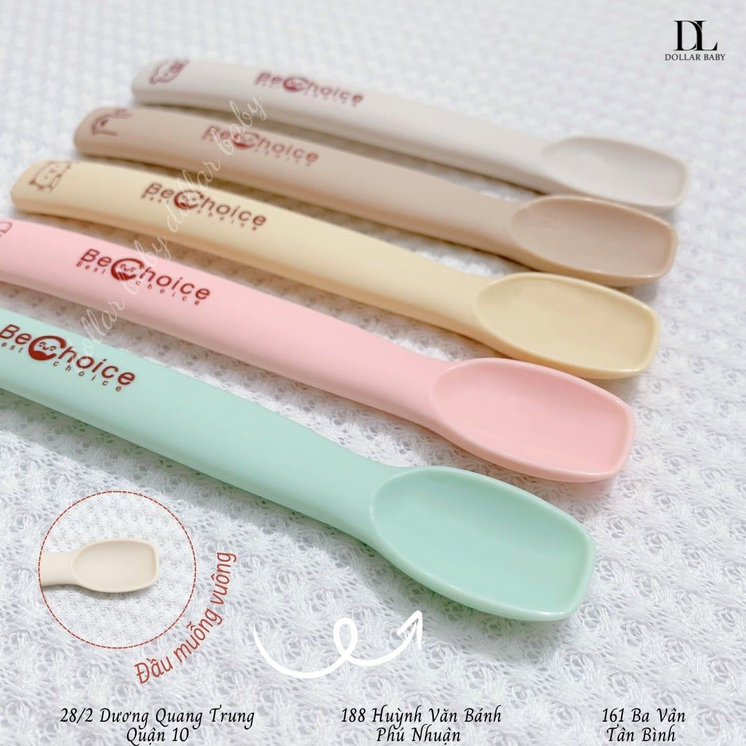  Set 2 Thìa Silicon Bechoice ( Kèm Hộp ) 