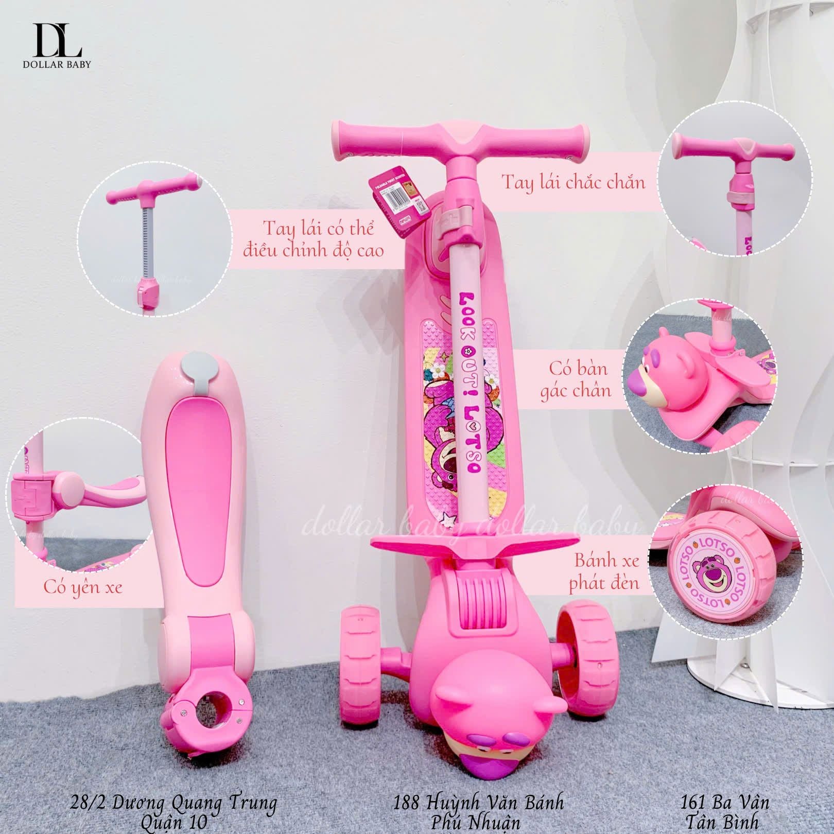  Xe Trượt Scooter Mesuca 2 / 3 bánh 