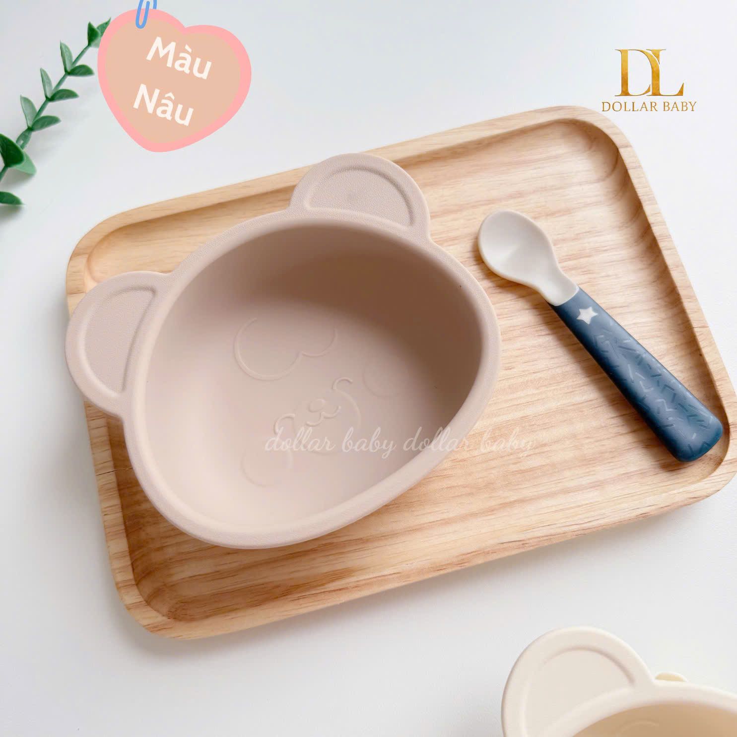  Bát Ăn Dặm Happy Bear Tobé MS 3209 