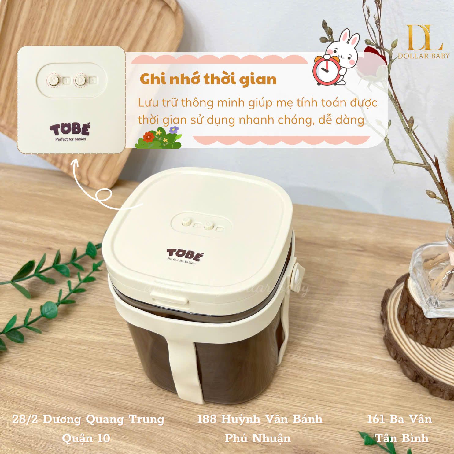  Hộp Đựng Sữa OTIS  - TOBE- MS 1120 