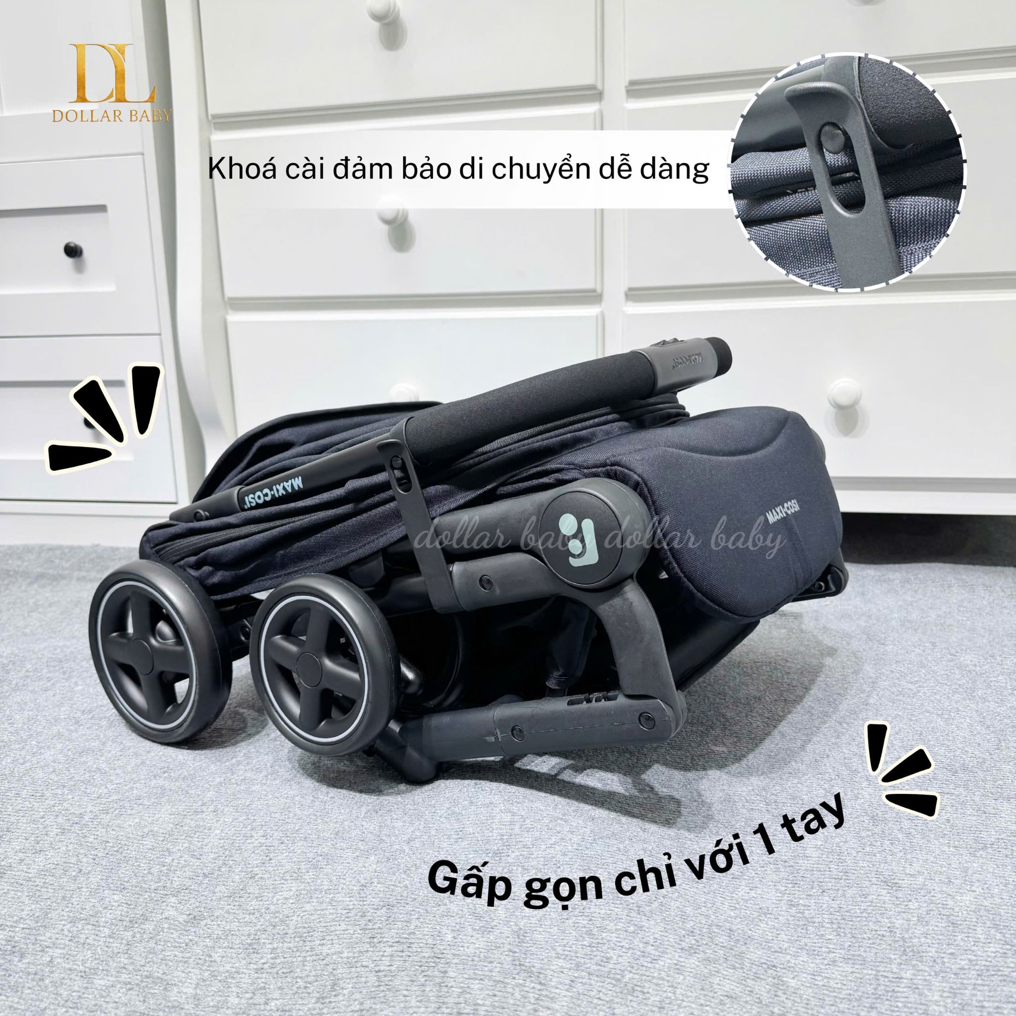  Xe đẩy gấp gọn Maxi Cosi Lara2 