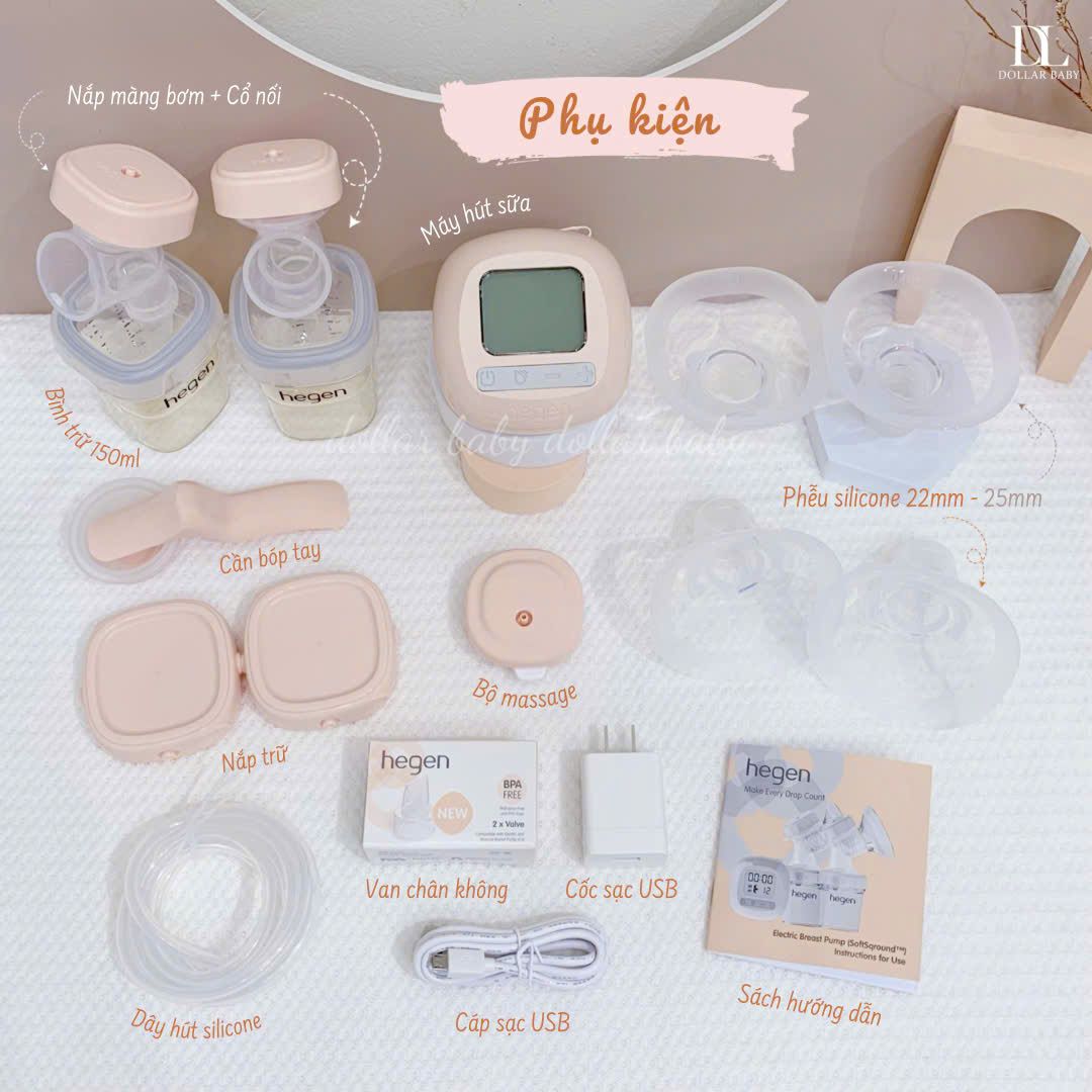  Máy hút sữa điện đôi Hegen SoftSqround 