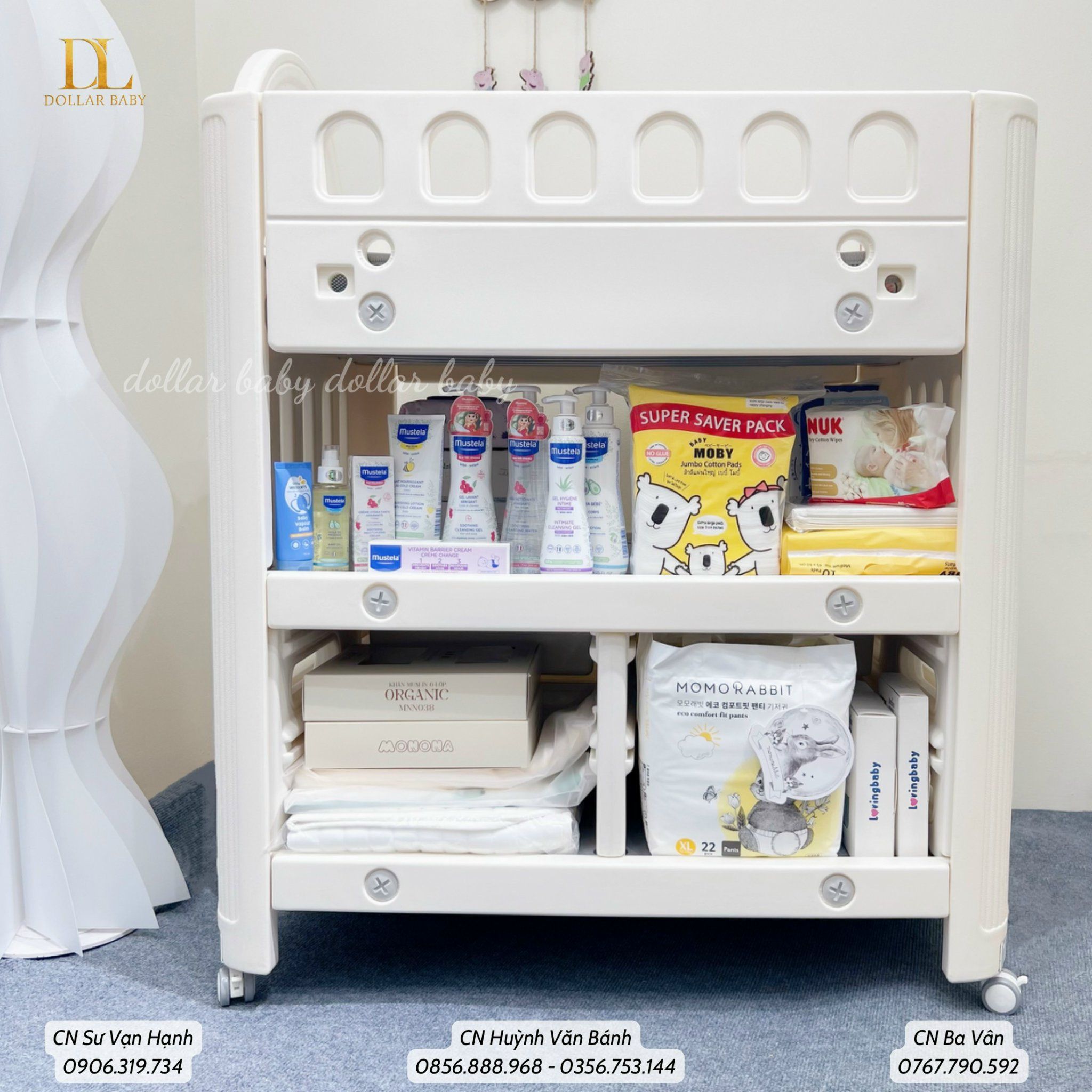  Bàn Thay Tả Bỉm MonMon 