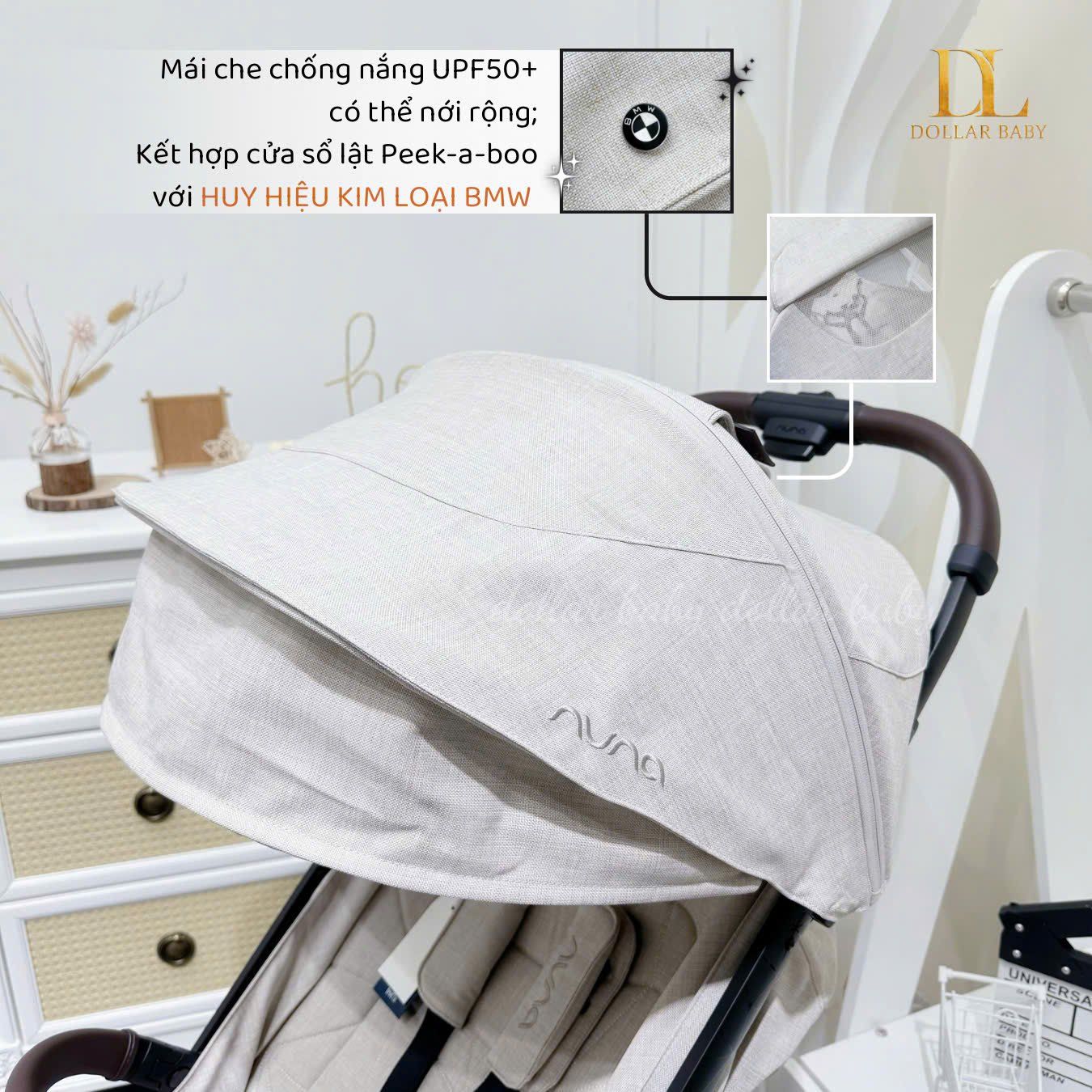  Xe đẩy NUNA TRVL LX x BMW 