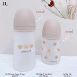  Bình sữa thuỷ tinh bọc silicon Ubmom 