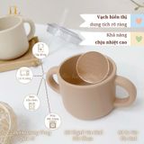  Cốc Tập Uống Silicone Bạch Kim Cao Cấp Dono&Dono 