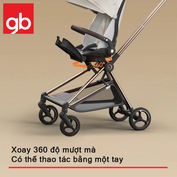  Xe đẩy 2 chiều gấp gọn GB Cruiser 