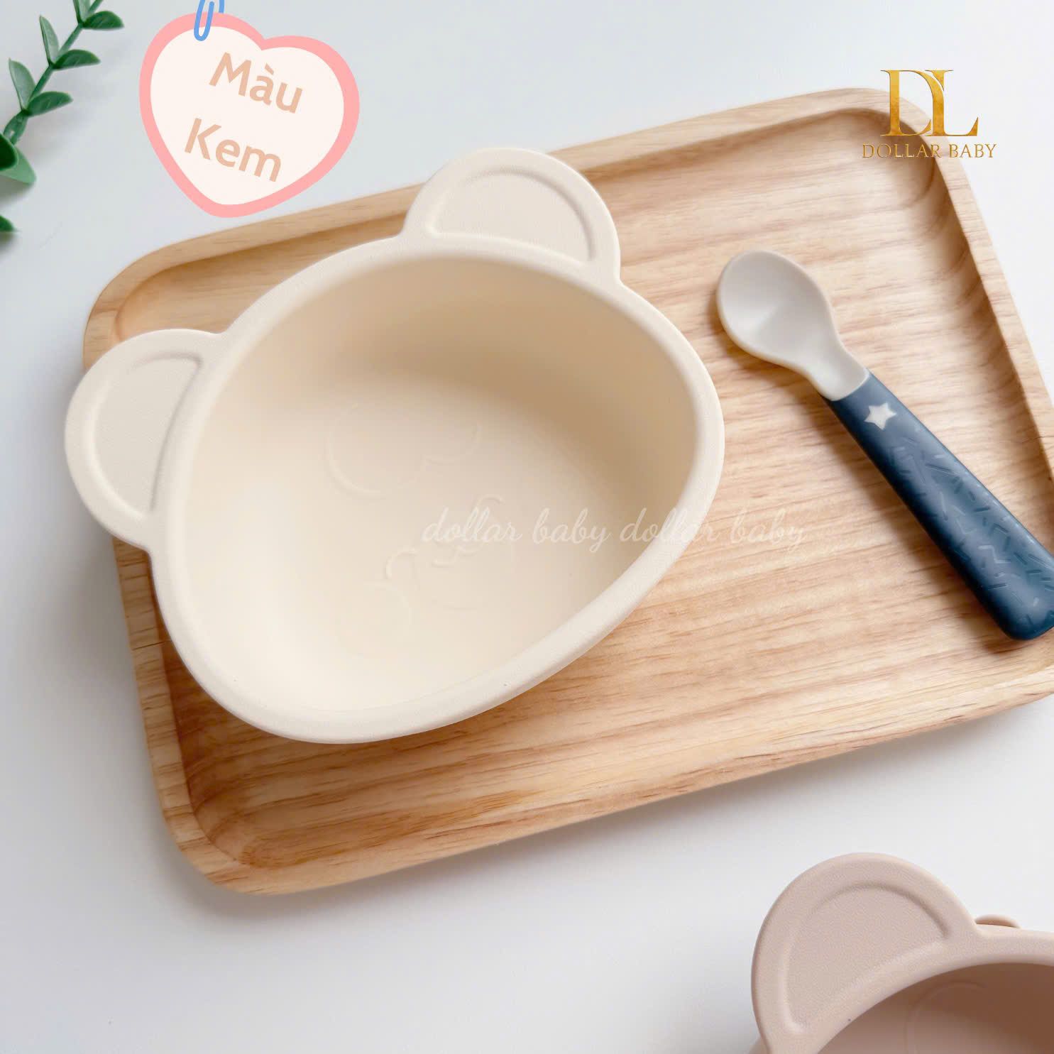  Bát Ăn Dặm Happy Bear Tobé MS 3209 