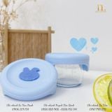  Set 3 hủ thuỷ tinh trữ thức ăn Kichilachi 