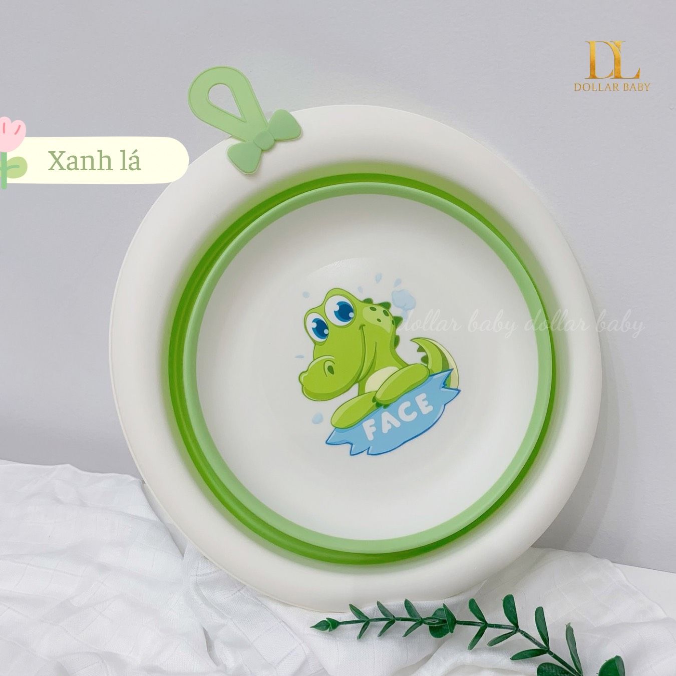  Chậu Rửa Mặt Gấp Gọn Cá Sấu - SASA 