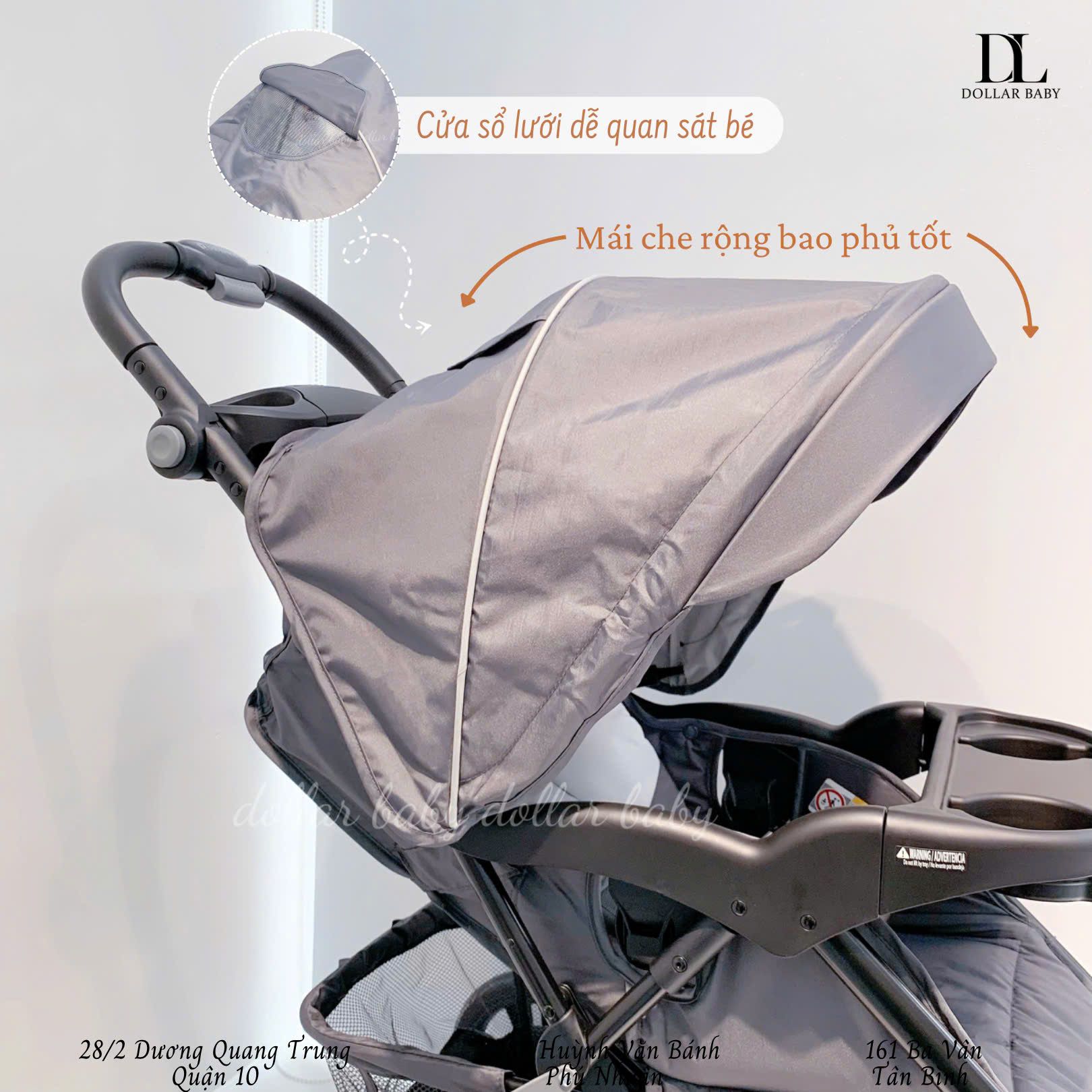  Xe đẩy cho mọi địa hình Baby Trend EZ Ride 