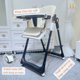  Ghế Ăn Dặm Gấp Gọn Finley Royal Ngã Lưng 160 Độ 