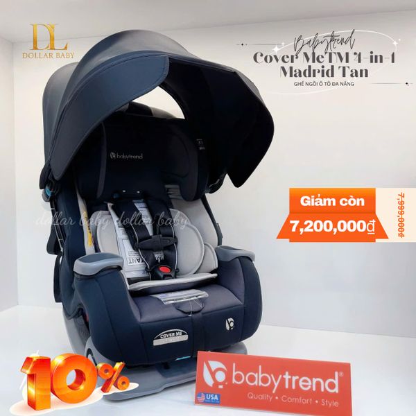  Baby Trend Cover Me™ 4-in-1 Convertible Car Seat - Ghế Ô Tô Đa Năng 
