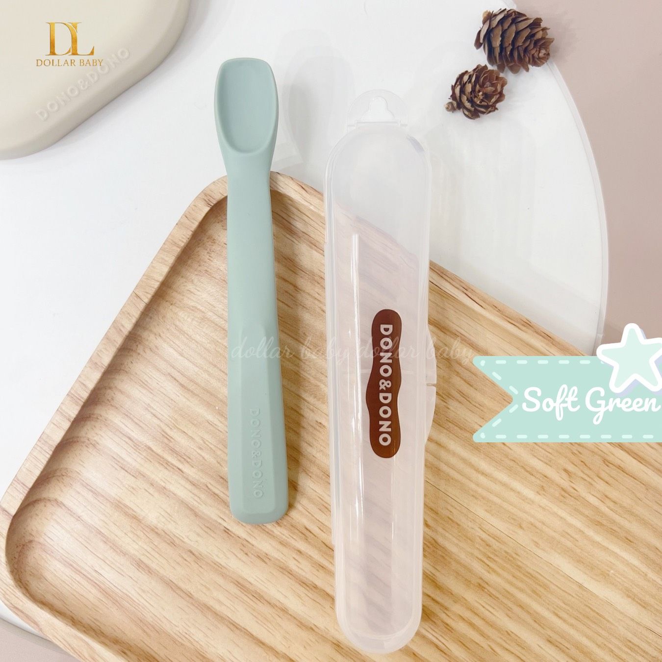  Set 2 Thìa Silicon Cao Cấp DonoDono 