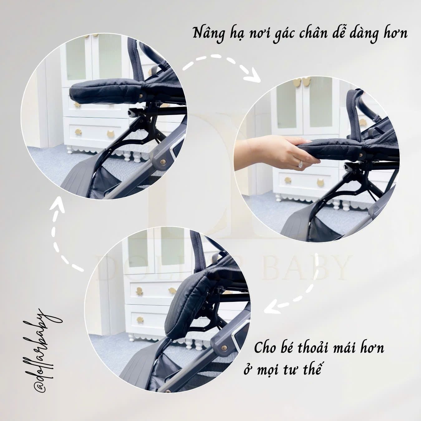  Xe Đẩy Baohao Y8 2 Chiều 