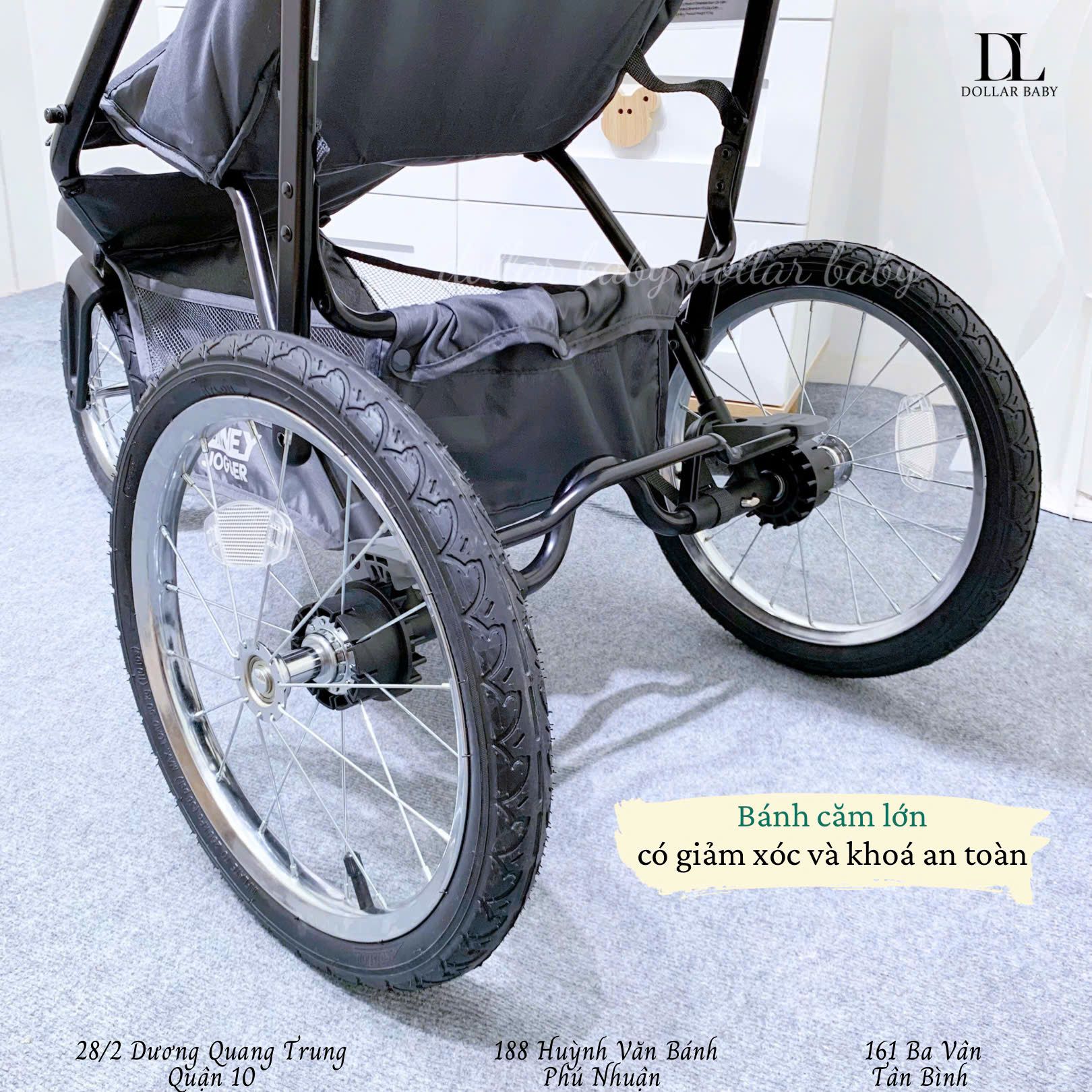  Xe đẩy Baby Trend Journey Jogging 