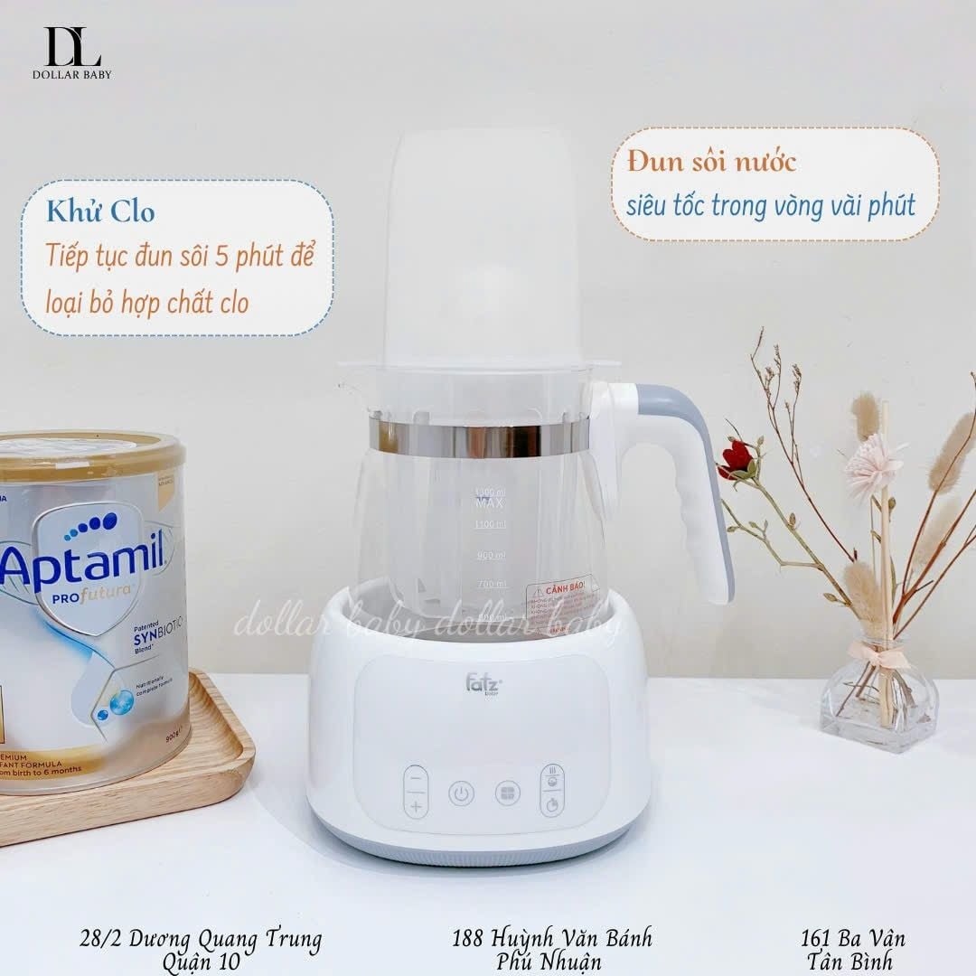  FATZ BABY - Bình đun và hâm nước pha sữa - Quick 16 