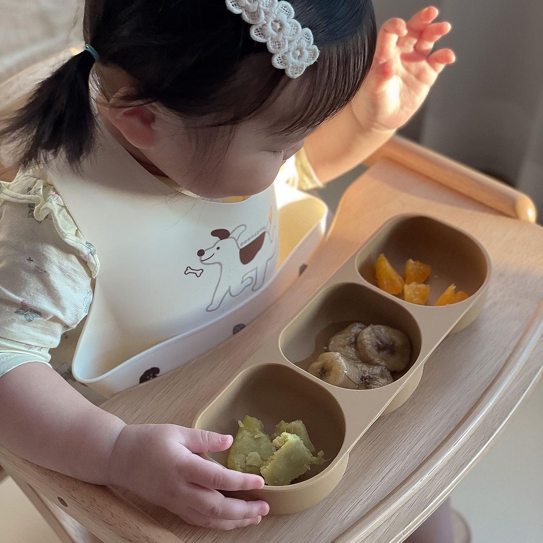  Set Khay Ăn Dặm Silicon Dono&Dono Mamazone 