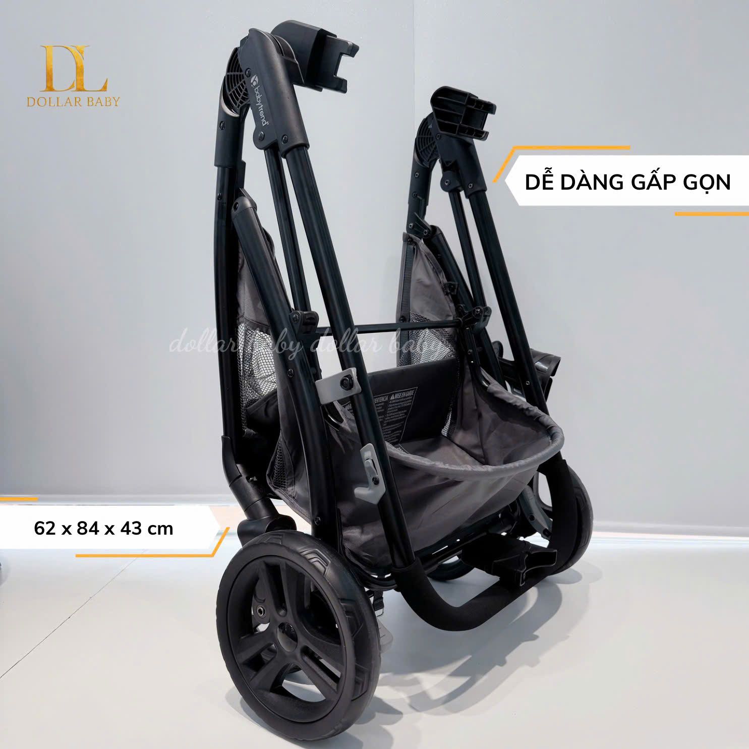  Xe đẩy tích hợp ghế ô tô Baby Trend Sonar Switch 6-in-1 Modular Travel System 