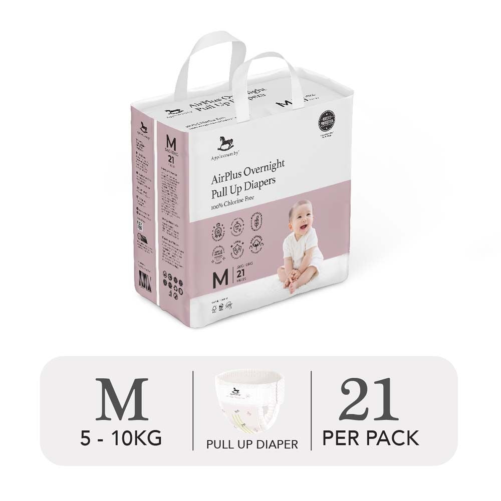  Bỉm tã quần đêm Applecrumby Airplus Overnight Mini Pull Ups 