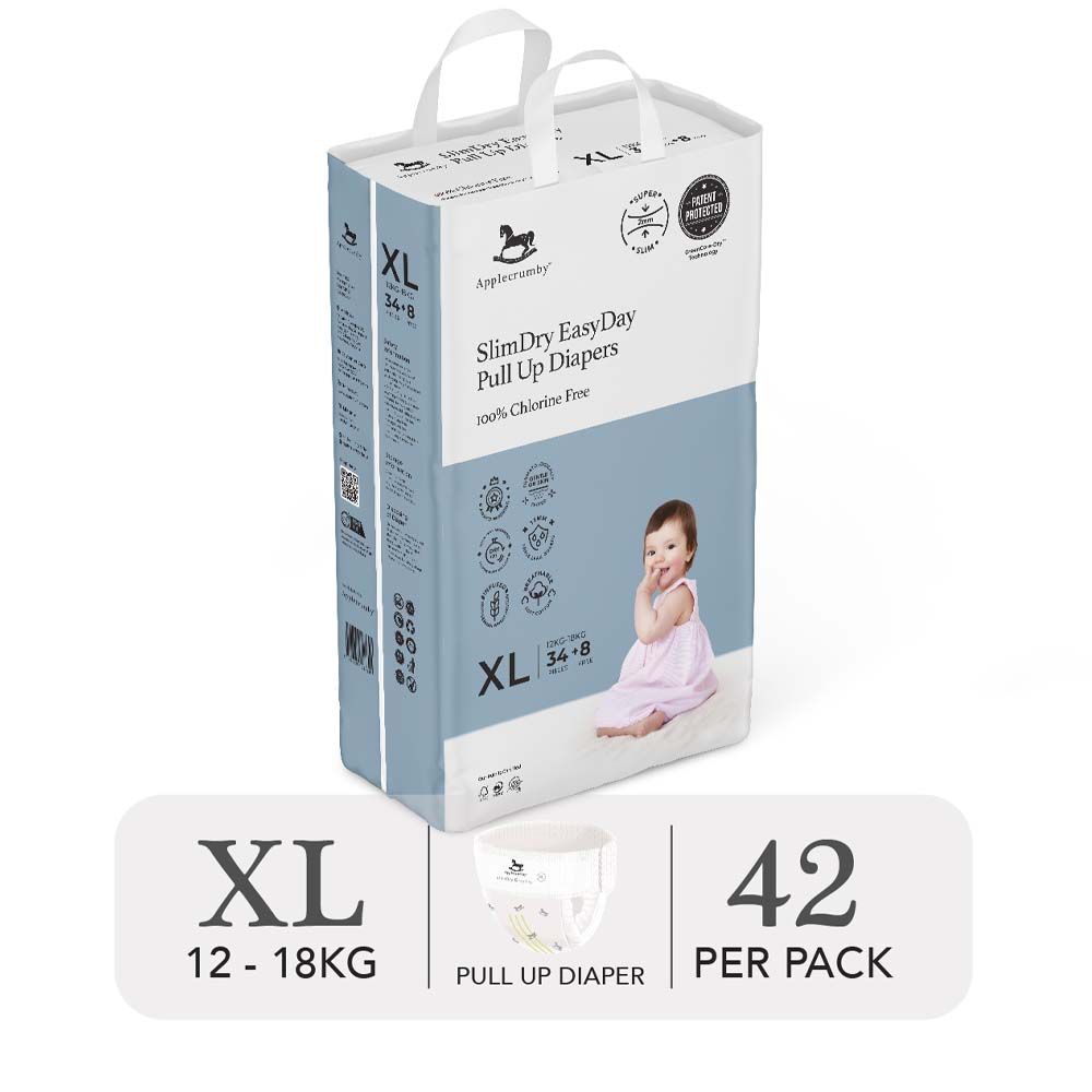  Bỉm tã quần ngày Applecrumby Slimdry Easyday Mega Pull Ups 