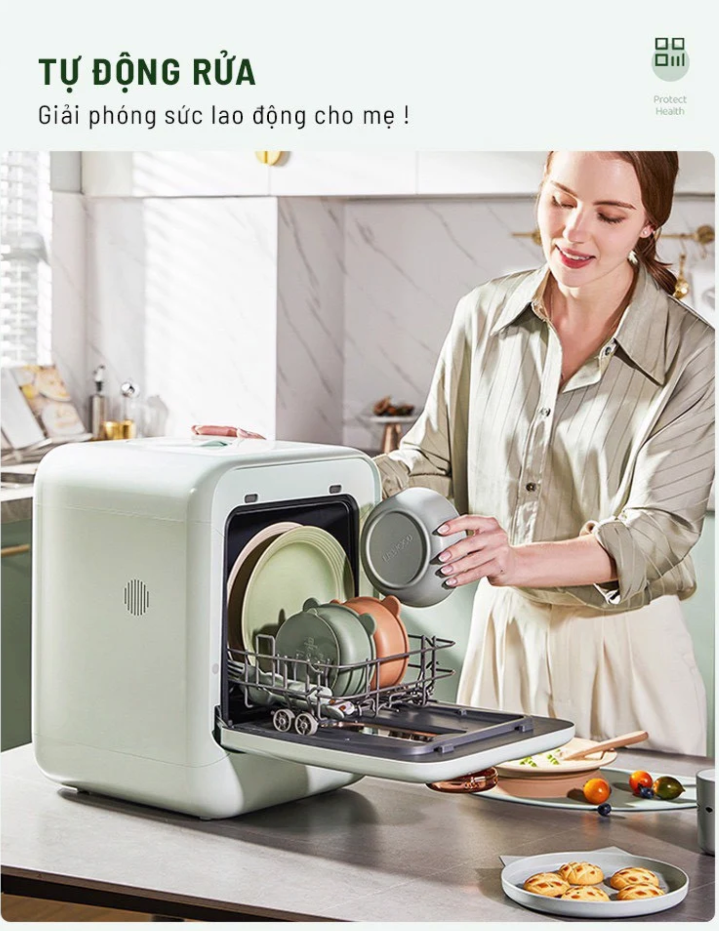  Máy rửa bình cao cấp AGII 03 Hàn Quốc 