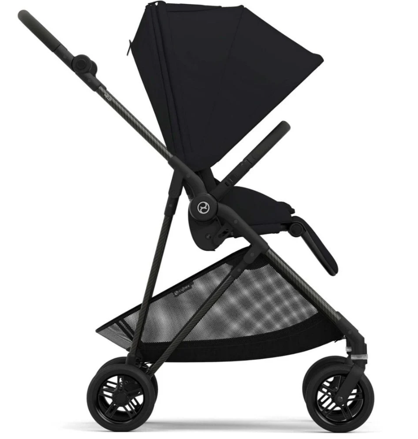  Xe Đẩy Cybex Melio 3 (Carbon Frame) -  Full phụ kiện ( áo mưa + 2 set đệm + 1 cup ) 