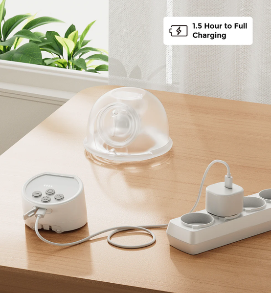  Máy hút sữa đôi không dây Momcozy - S12 Pro (Tặng túi trữ sữa) 