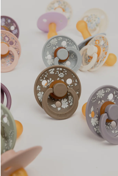  Ty Ngậm Bibs Cao Su Non Colour x Liberty - Size 1 